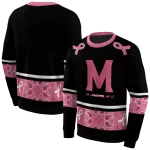 maryland terrapins awareness ribbon black pink hoodie best selling