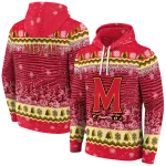 maryland terrapins christmas trees red hoodie best selling