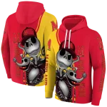 maryland terrapins jack skellington red hoodie best selling