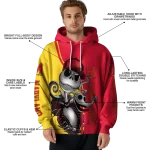maryland terrapins jack skellington red hoodie best selling