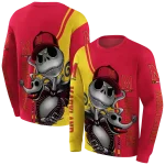maryland terrapins jack skellington red hoodie best selling