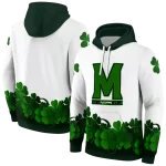 maryland terrapins lucky motif white green hoodie best selling