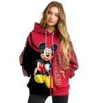 maryland terrapins mickey mouse red black hoodie best selling