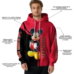 maryland terrapins mickey mouse red black hoodie best selling
