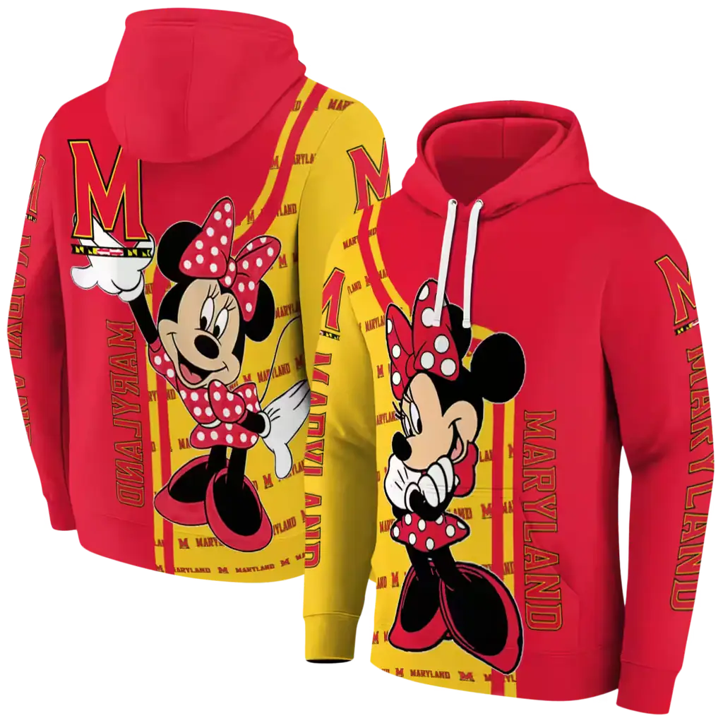 maryland terrapins minnie mouse red hoodie fashion forward maryland terrapins minnie mouse red hoodie fashion forward