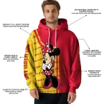 maryland terrapins minnie mouse red hoodie best selling