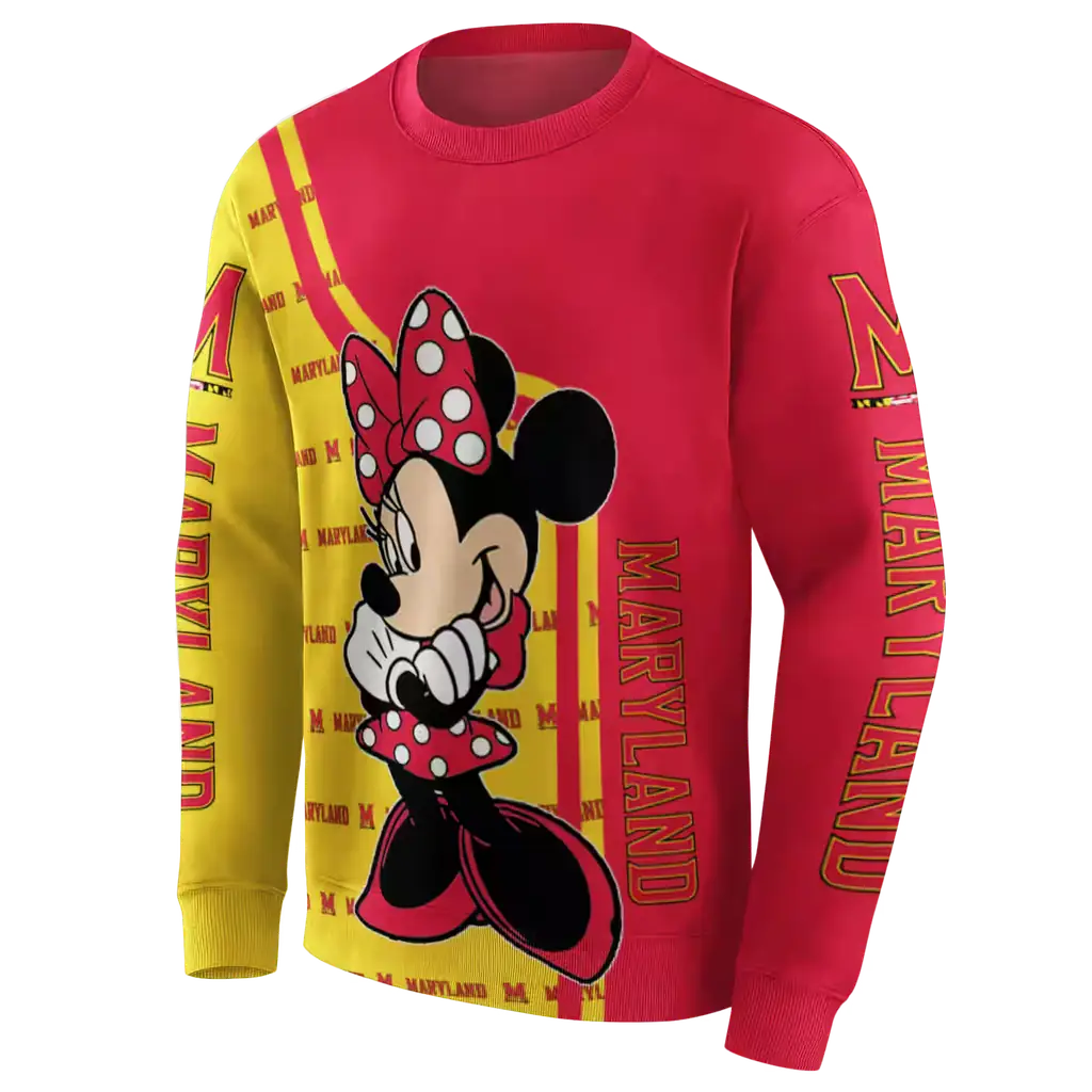maryland terrapins minnie mouse red hoodie new arrival maryland terrapins minnie mouse red hoodie new arrival
