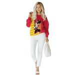 maryland terrapins minnie mouse red hoodie best selling