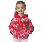 maryland terrapins tie dye pattern red hoodie best selling
