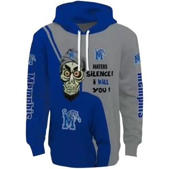 memphis tigers achmed skull blue hoodie best selling