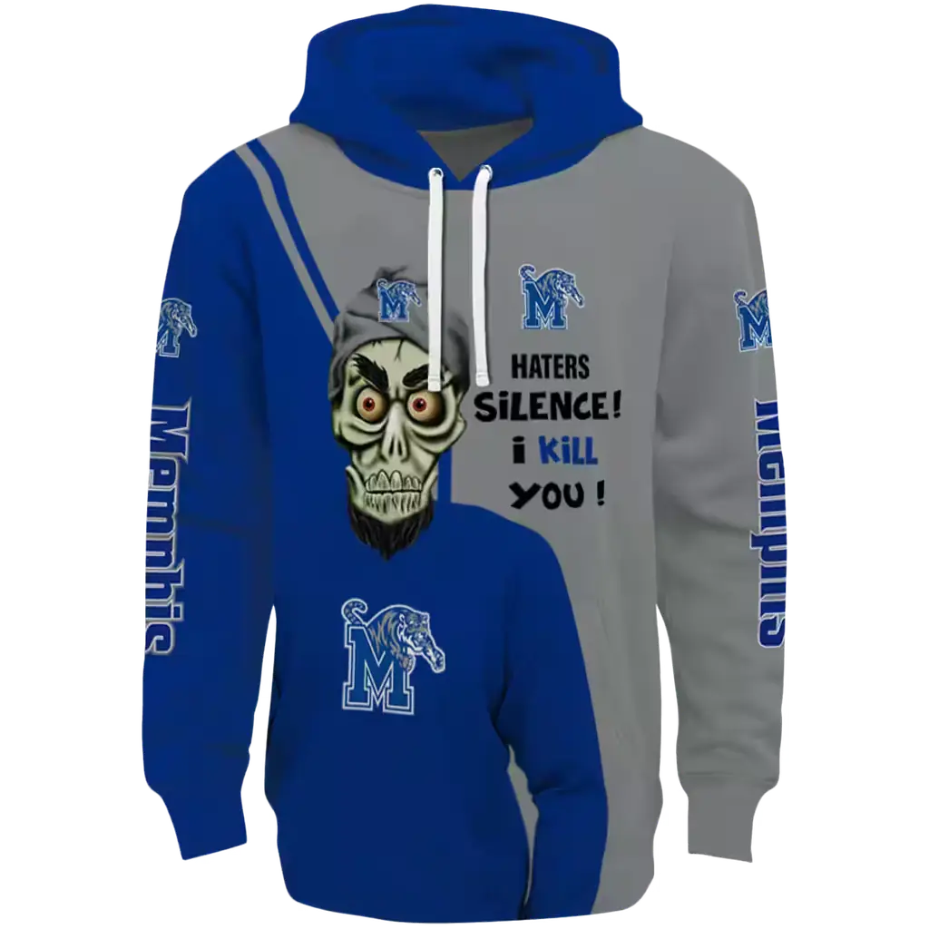 memphis tigers achmed skull blue hoodie best selling memphis tigers achmed skull blue hoodie best selling