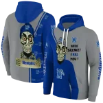 memphis tigers achmed skull blue hoodie best selling