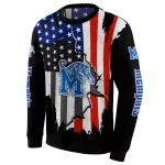 memphis tigers american pride black hoodie best selling