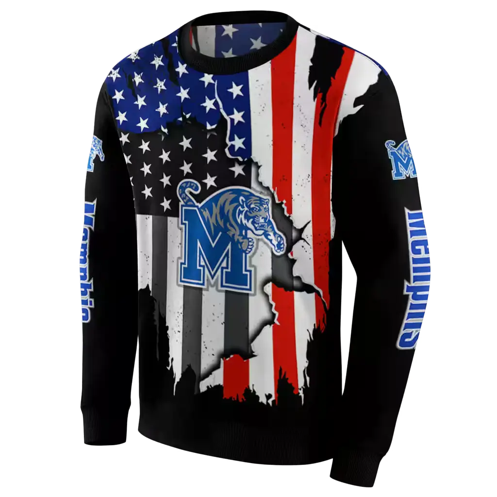 memphis tigers american pride black hoodie new arrival memphis tigers american pride black hoodie new arrival