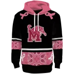 memphis tigers awareness ribbon black pink hoodie best selling