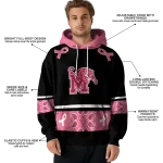 memphis tigers awareness ribbon black pink hoodie best selling