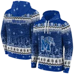 memphis tigers christmas trees blue hoodie best selling