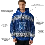 memphis tigers christmas trees blue hoodie best selling