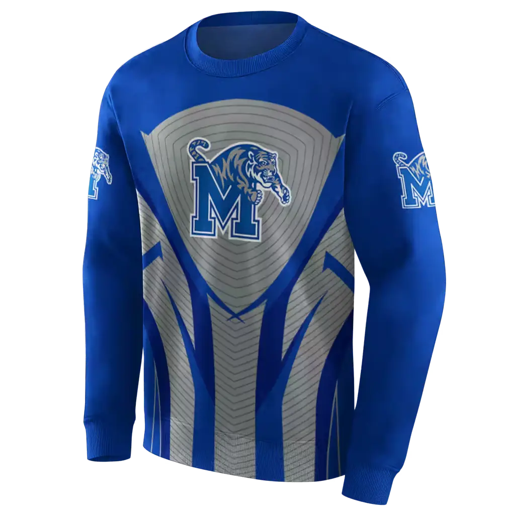 memphis tigers concentric lines blue black hoodie new arrival memphis tigers concentric lines blue black hoodie new arrival
