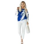 memphis tigers dynamic slash blue white hoodie best selling