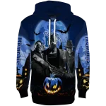 memphis tigers halloween vibes blue black hoodie best selling