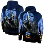 memphis tigers halloween vibes blue black hoodie best selling