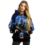 memphis tigers halloween vibes blue black hoodie best selling