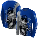 memphis tigers jack skellington blue hoodie best selling