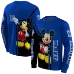 memphis tigers mickey mouse blue black hoodie best selling