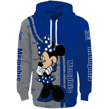memphis tigers minnie mouse blue hoodie best selling