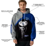 memphis tigers skull punisher gray black hoodie best selling
