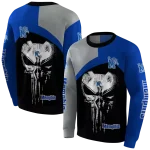 memphis tigers skull punisher gray black hoodie best selling