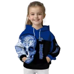 memphis tigers sugar skull blue black hoodie best selling
