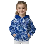 memphis tigers tie dye pattern blue hoodie best selling