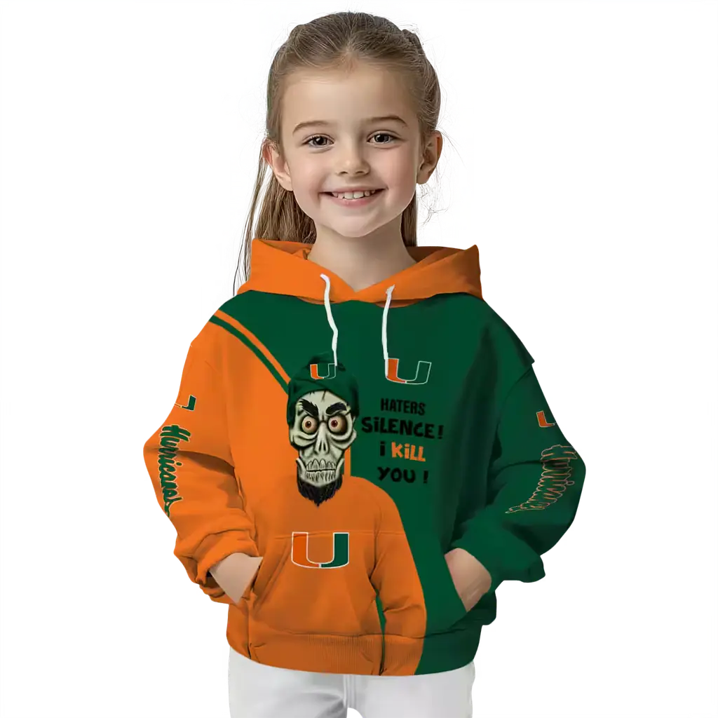 miami hurricanes achmed skull orange hoodie top rated miami hurricanes achmed skull orange hoodie top rated