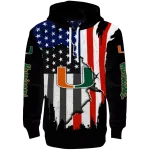 miami hurricanes american pride black hoodie best selling