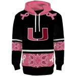 miami hurricanes awareness ribbon black pink hoodie best selling