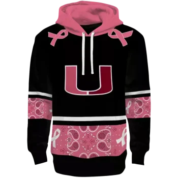 miami hurricanes awareness ribbon black pink hoodie best selling