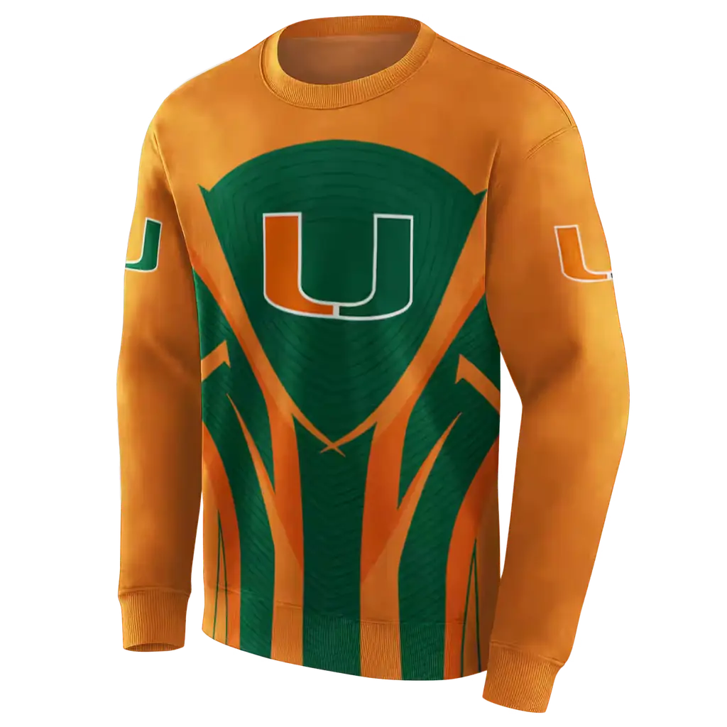 miami hurricanes concentric lines orange black hoodie new arrival miami hurricanes concentric lines orange black hoodie new arrival