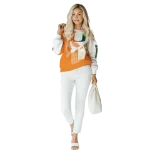 miami hurricanes graphic punisher orange white hoodie best selling