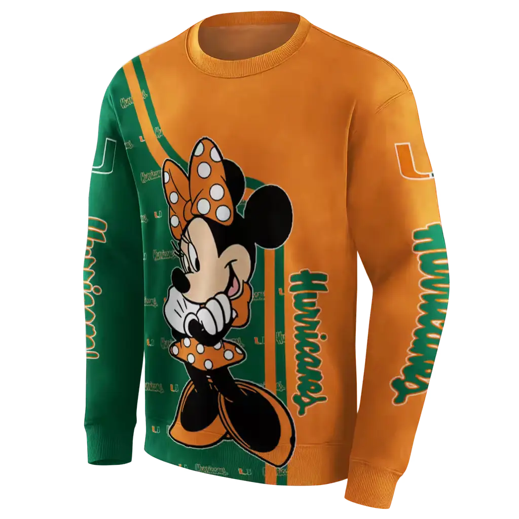 miami hurricanes minnie mouse orange hoodie new arrival miami hurricanes minnie mouse orange hoodie new arrival