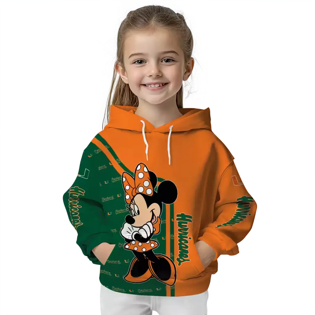 miami hurricanes minnie mouse orange hoodie top rated miami hurricanes minnie mouse orange hoodie top rated