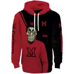 miami redhawks achmed skull red hoodie best selling