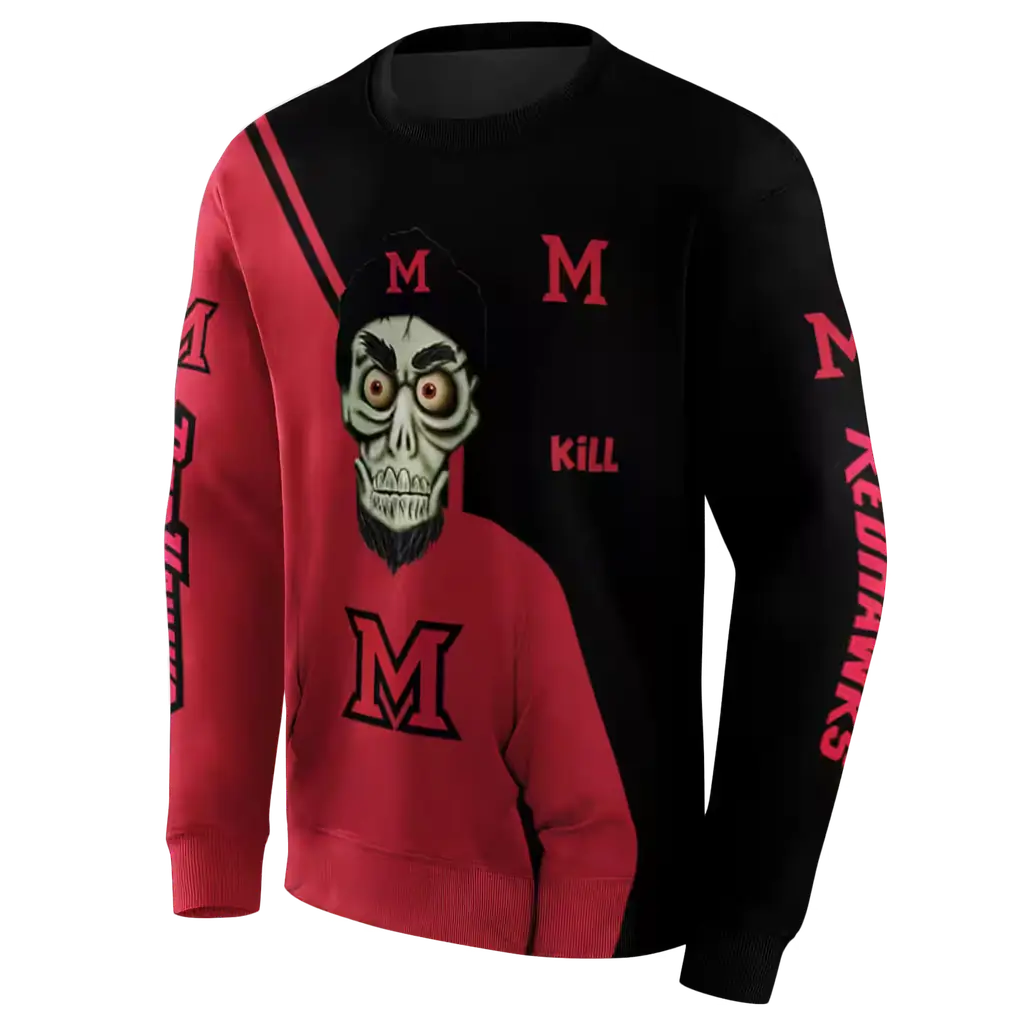 miami redhawks achmed skull red hoodie new arrival miami redhawks achmed skull red hoodie new arrival