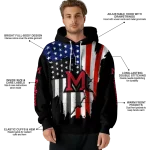 miami redhawks american pride black hoodie best selling