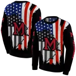 miami redhawks american pride black hoodie best selling