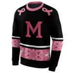 miami redhawks awareness ribbon black pink hoodie best selling