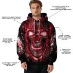 miami redhawks demonic skull red black hoodie best selling