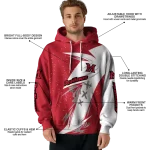 miami redhawks dynamic slash red white hoodie best selling