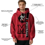 miami redhawks football heartbeat red hoodie best selling